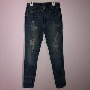 Aeropostale High Waisted Ankle Jeggings